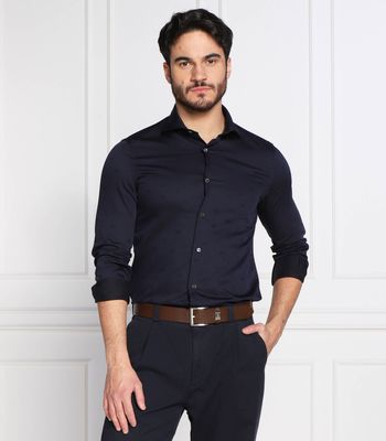 Koszula męska casual Emporio Armani ze sklepu: Gomez Fashion Store w kategorii: Koszule męskie - zdjęcie 874714-BD9-10338_EA225M000124I94