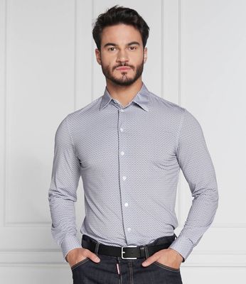 Emporio Armani - Koszula męska ze sklepu: Gomez Fashion Store w kategorii: Koszule męskie - zdjęcie 874714-BD9-10338_EA225M000199J46