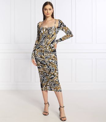 Sukienka jesienna Versace Jeans Couture ze sklepu: Gomez Fashion Store w kategorii: Sukienki - zdjęcie 874714-BD9-10338_VR225W000116A06
