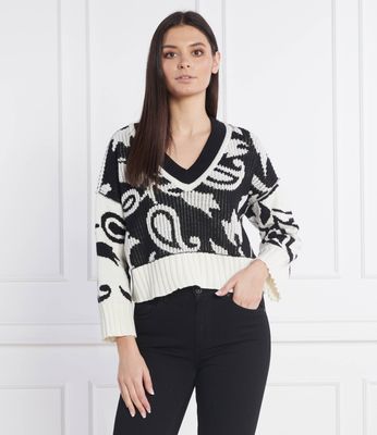 Max & Co. - Sweter damski na zimę ze sklepu: Gomez Fashion Store w kategorii: Swetry damskie - zdjęcie 874714-BD9-10338_MX224W000034526