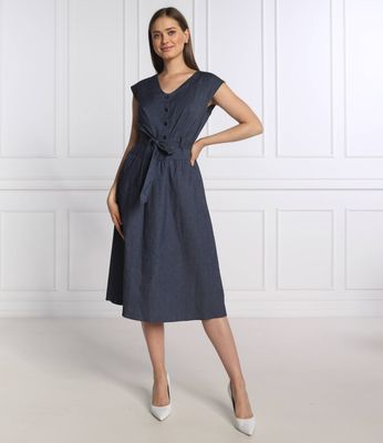 Sukienka na wiosnę DKNY ze sklepu: Gomez Fashion Store w kategorii: Sukienki - zdjęcie 874714-BD9-10338_DK224W000034357