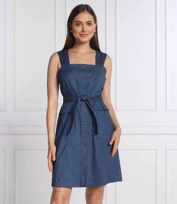 Sukienka letnia DKNY ze sklepu: Gomez Fashion Store w kategorii: Sukienki - zdjęcie 874714-BD9-10338_DK224W000035358