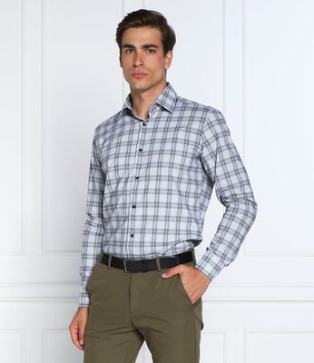 BOSS BLACK - Koszula męska jesienna ze sklepu: Gomez Fashion Store w kategorii: Koszule męskie - zdjęcie 874714-BD9-10338_BB225M000080421