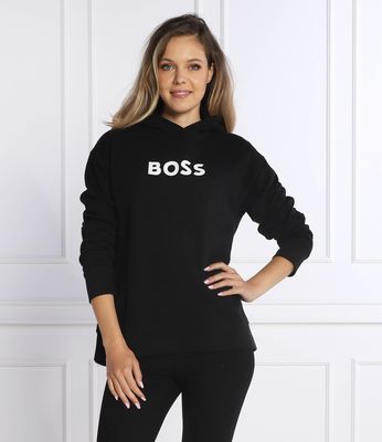 BOSS BLACK - Bluza damska jesienna ze sklepu: Gomez Fashion Store w kategorii: Bluzy damskie - zdjęcie 874714-BD9-10338_BB225W000080001