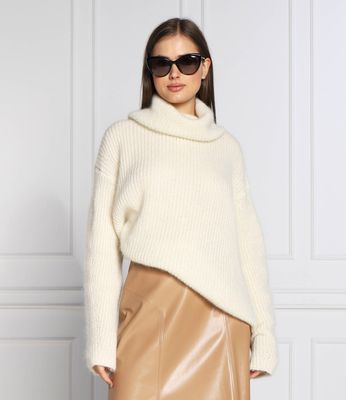 Sweter damski BOSS BLACK ze sklepu: Gomez Fashion Store w kategorii: Swetry damskie - zdjęcie 874714-BD9-10338_BB225W000115118
