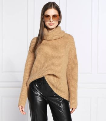 Sweter damski BOSS BLACK ze sklepu: Gomez Fashion Store w kategorii: Swetry damskie - zdjęcie 874714-BD9-10338_BB225W000115260