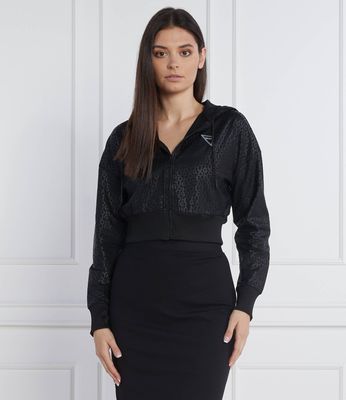 Bluza damska bez wzorów HUGO ze sklepu: Gomez Fashion Store w kategorii: Bluzy damskie - zdjęcie 874714-BD9-10338_BU225W000070001