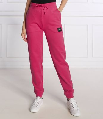 HUGO - Spodnie damskie z nadrukami ze sklepu: Gomez Fashion Store w kategorii: Spodnie damskie - zdjęcie 874714-BD9-10338_BU225W000083658