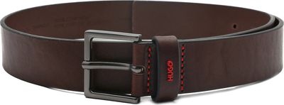 HUGO - Pasek jesienny ze sklepu: Gomez Fashion Store w kategorii: Paski męskie - zdjęcie 874714-BD9-10338_BU225M000071203