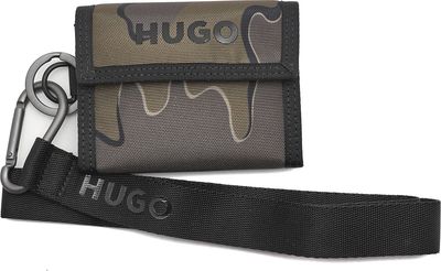 Portfel męski na wiosnę jesienny HUGO ze sklepu: Gomez Fashion Store w kategorii: Portfele męskie - zdjęcie 874714-BD9-10338_BU225M000093960