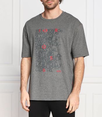 T-shirt męski młodzieżowy wiosenny BOSS GREEN ze sklepu: Gomez Fashion Store w kategorii: T-shirty męskie - zdjęcie 874714-BD9-10338_BG225M000113031