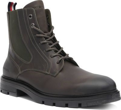 Buty zimowe męskie na lato casual Tommy Hilfiger ze sklepu: Gomez Fashion Store w kategorii: Buty zimowe męskie - zdjęcie 874714-BD9-10338_TH225M000018285