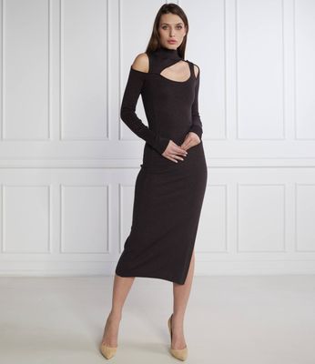 Patrizia Pepe - Sukienka casual ze sklepu: Gomez Fashion Store w kategorii: Sukienki - zdjęcie 874714-BD9-10338_PK225W000009176