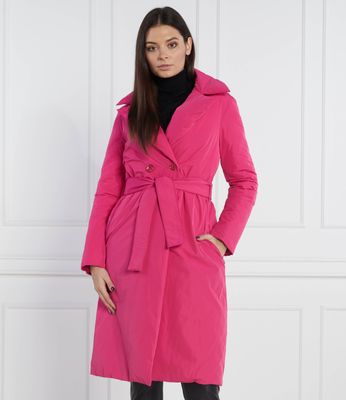 Płaszcz damski jesienny Patrizia Pepe ze sklepu: Gomez Fashion Store w kategorii: Płaszcze damskie - zdjęcie 874714-BD9-10338_PK225W000054210
