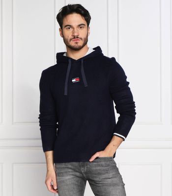 Bluza męska na wiosnę casual Tommy Jeans ze sklepu: Gomez Fashion Store w kategorii: Bluzy męskie - zdjęcie 874714-BD9-10338_TM225M000184D92