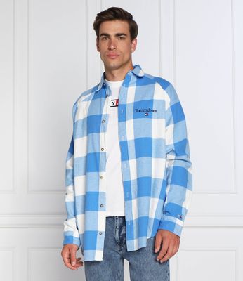 Koszula męska casualowa Tommy Jeans ze sklepu: Gomez Fashion Store w kategorii: Koszule męskie - zdjęcie 874714-BD9-10338_TM225M000200128