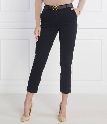 Spodnie damskie jesienne Pinko ze sklepu: Gomez Fashion Store w kategorii: Spodnie damskie - zdjęcie 874714-BD9-10338_PI225W000272099