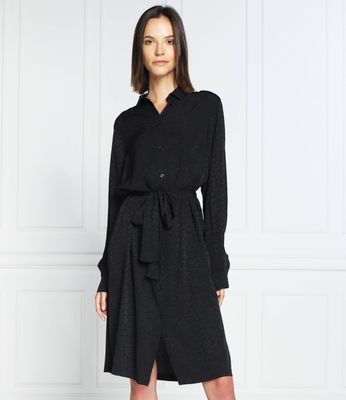 Pinko - Sukienka elegancka ze sklepu: Gomez Fashion Store w kategorii: Sukienki - zdjęcie 874714-BD9-10338_PI225W000414099