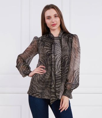 Bluzka damska na jesień Guess ze sklepu: Gomez Fashion Store w kategorii: Bluzki damskie - zdjęcie 874714-BD9-10338_GJ225W000028L83