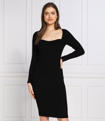 Sukienka jesienna Guess ze sklepu: Gomez Fashion Store w kategorii: Sukienki - zdjęcie 874714-BD9-10338_GJ225W000053058