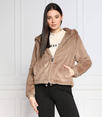 Kurtka damska casual Guess ze sklepu: Gomez Fashion Store w kategorii: Kurtki damskie - zdjęcie 874714-BD9-10338_GJ225W000001L84