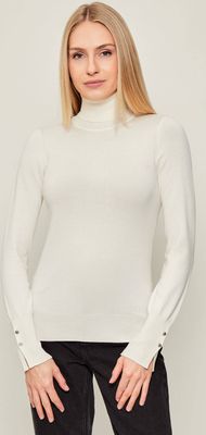 Guess - Sweter damski na zimę ze sklepu: Gomez Fashion Store w kategorii: Swetry damskie - zdjęcie 874714-BD9-10338_GJ225W000008H47