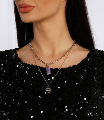 Liu Jo - Naszyjnik casualowy ze sklepu: Gomez Fashion Store w kategorii: Naszyjniki - zdjęcie 874714-BD9-10338_LC225W000363AAA