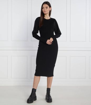 Sukienka jesienna Twinset Actitude ze sklepu: Gomez Fashion Store w kategorii: Sukienki - zdjęcie 874714-BD9-10338_TA225W000022842