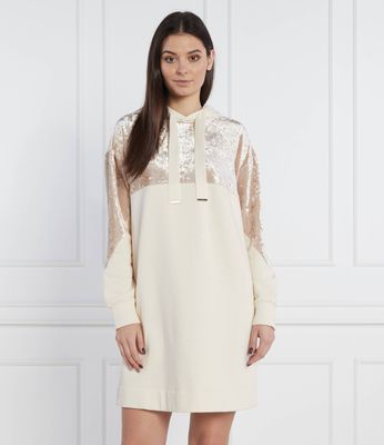 Sukienka elegancka Twinset U&B ze sklepu: Gomez Fashion Store w kategorii: Sukienki - zdjęcie 874714-BD9-10338_TB225W000012063