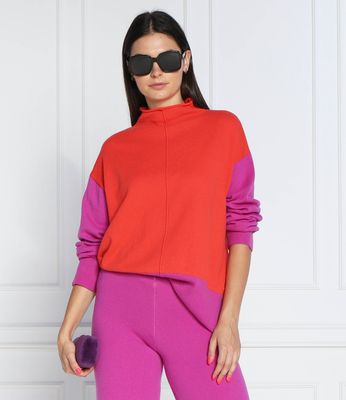 Sweter damski casualowy Liviana Conti ze sklepu: Gomez Fashion Store w kategorii: Swetry damskie - zdjęcie 874714-BD9-10338_LN224W000018007