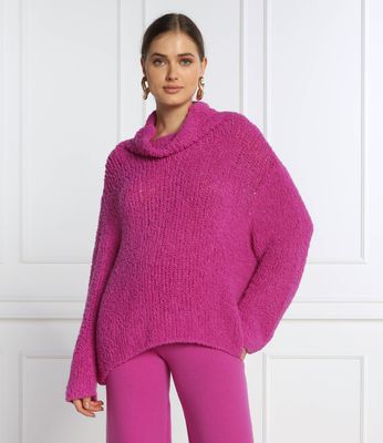 Sweter damski na zimę Liviana Conti ze sklepu: Gomez Fashion Store w kategorii: Swetry damskie - zdjęcie 874714-BD9-10338_LN224W000022008