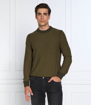 Sweter męski na zimę BOSS ORANGE ze sklepu: Gomez Fashion Store w kategorii: Swetry męskie - zdjęcie 874714-BD9-10338_BO225M000124308