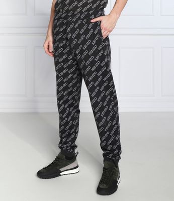 Spodnie męskie w abstrakcyjnym wzorze Kenzo ze sklepu: Gomez Fashion Store w kategorii: Spodnie męskie - zdjęcie 874714-BD9-10338_KE225M000038A18