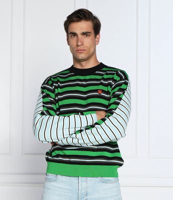 Sweter męski na wiosnę Kenzo ze sklepu: Gomez Fashion Store w kategorii: Swetry męskie - zdjęcie 874714-BD9-10338_KE225M000046A27