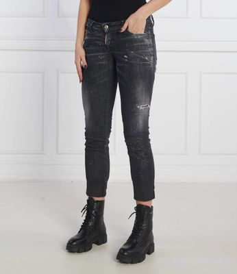 Dsquared2 - Jeansy damskie na wiosnę ze sklepu: Gomez Fashion Store w kategorii: Jeansy damskie - zdjęcie 874714-BD9-10338_DQ225W000019900