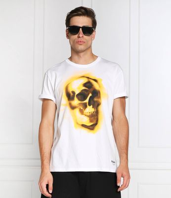 T-shirt męski Alexander McQueen ze sklepu: Gomez Fashion Store w kategorii: T-shirty męskie - zdjęcie 874714-BD9-10338_AQ225M000003071