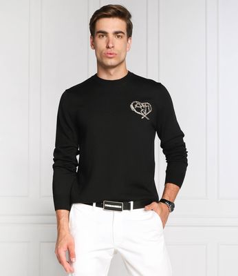 Alexander McQueen - Sweter męski ze sklepu: Gomez Fashion Store w kategorii: Swetry męskie - zdjęcie 874714-BD9-10338_AQ225M000010075