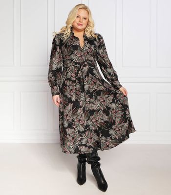 Sukienka boho Persona by Marina Rinaldi ze sklepu: Gomez Fashion Store w kategorii: Sukienki - zdjęcie 874714-BD9-10338_SO225W000015090
