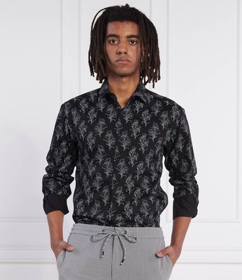 Karl Lagerfeld - Koszula męska jesienna ze sklepu: Gomez Fashion Store w kategorii: Koszule męskie - zdjęcie 874714-BD9-10338_KL225M000178991