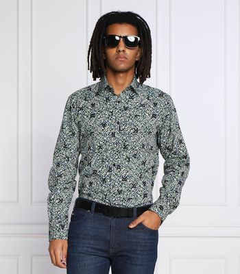 Koszula męska młodzieżowa Karl Lagerfeld ze sklepu: Gomez Fashion Store w kategorii: Koszule męskie - zdjęcie 874714-BD9-10338_KL225M000182991
