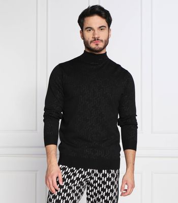 Sweter męski Karl Lagerfeld ze sklepu: Gomez Fashion Store w kategorii: Swetry męskie - zdjęcie 874714-BD9-10338_KL225M000215990