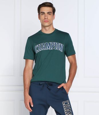 Champion - T-shirt męski na lato ze sklepu: Gomez Fashion Store w kategorii: T-shirty męskie - zdjęcie 874714-BD9-10338_CM225M000023118