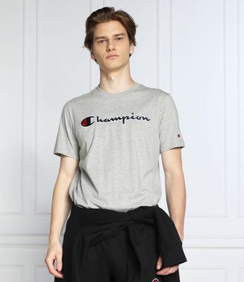 Champion - T-shirt męski letni ze sklepu: Gomez Fashion Store w kategorii: T-shirty męskie - zdjęcie 874714-BD9-10338_CM225M000031037
