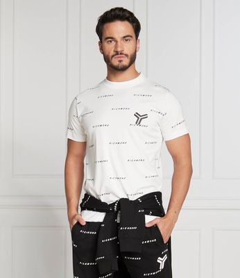 T-shirt męski na wiosnę RICHMOND SPORT ze sklepu: Gomez Fashion Store w kategorii: T-shirty męskie - zdjęcie 874714-BD9-10338_RT225M000001002