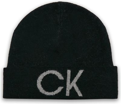 Czapka zimowa damska sportowa Calvin Klein ze sklepu: Gomez Fashion Store w kategorii: Czapki zimowe damskie - zdjęcie 874714-BD9-10338_CK225W000131284