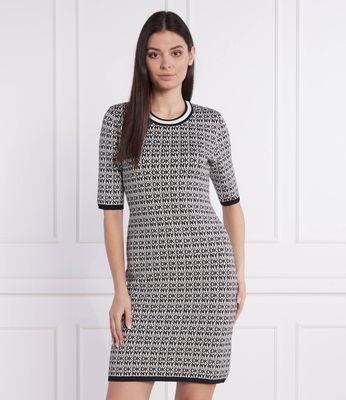 Sukienka na wiosnę DKNY ze sklepu: Gomez Fashion Store w kategorii: Sukienki - zdjęcie 874714-BD9-10338_DK225W000030333