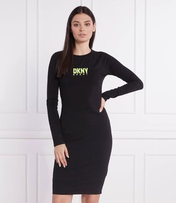 Sukienka jesienna DKNY Sport ze sklepu: Gomez Fashion Store w kategorii: Sukienki - zdjęcie 874714-BD9-10338_DP225W000014009
