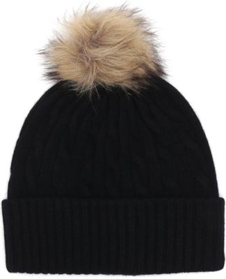Czapka zimowa damska casualowa Polo Ralph Lauren ze sklepu: Gomez Fashion Store w kategorii: Czapki zimowe damskie - zdjęcie 874714-BD9-10338_PR226W000003B90