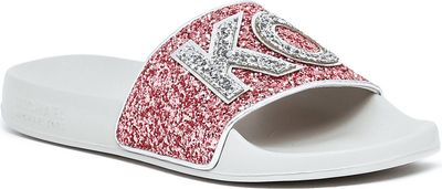 Klapki damskie eleganckie Michael Kors ze sklepu: Gomez Fashion Store w kategorii: Klapki damskie - zdjęcie 874714-BD9-10338_MK225W000249511