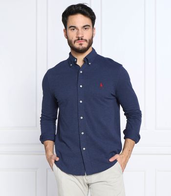 Koszula męska na lato wiosenna Polo Ralph Lauren ze sklepu: Gomez Fashion Store w kategorii: Koszule męskie - zdjęcie 874714-BD9-10338_PR225M000113KD9